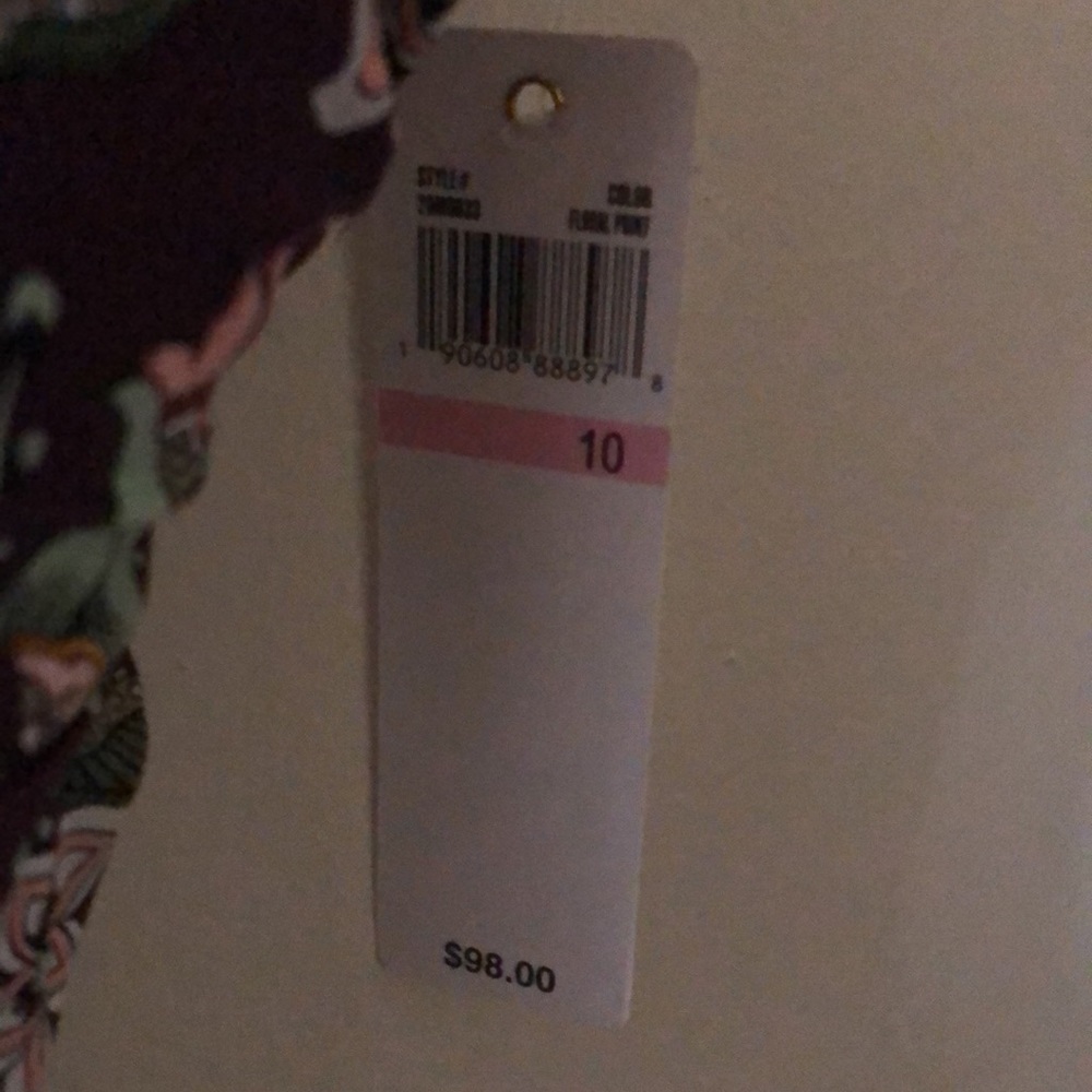NWT Anne Cole One-Piece Swimsuit in Floral Print - Picture 9 of 12